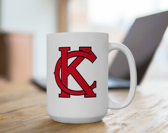 Keys Cougars KC Coffee Mug - Gift - Teacher - Holiday - Birthday - Football - Coach - Fundraiser - Ceramic Cup 15oz