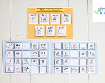 Pack d'horaire d'apprentissage hebdomadaire