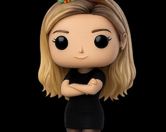 Benutzerdefinierte 3D gedruckte Figur vom Foto, personalisierte Zeichentrickfigur, Mini-Statue, Geschenk zum Valentinstag