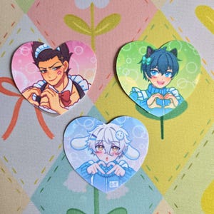 Adesivi Blue Lock Maid Barou Trio