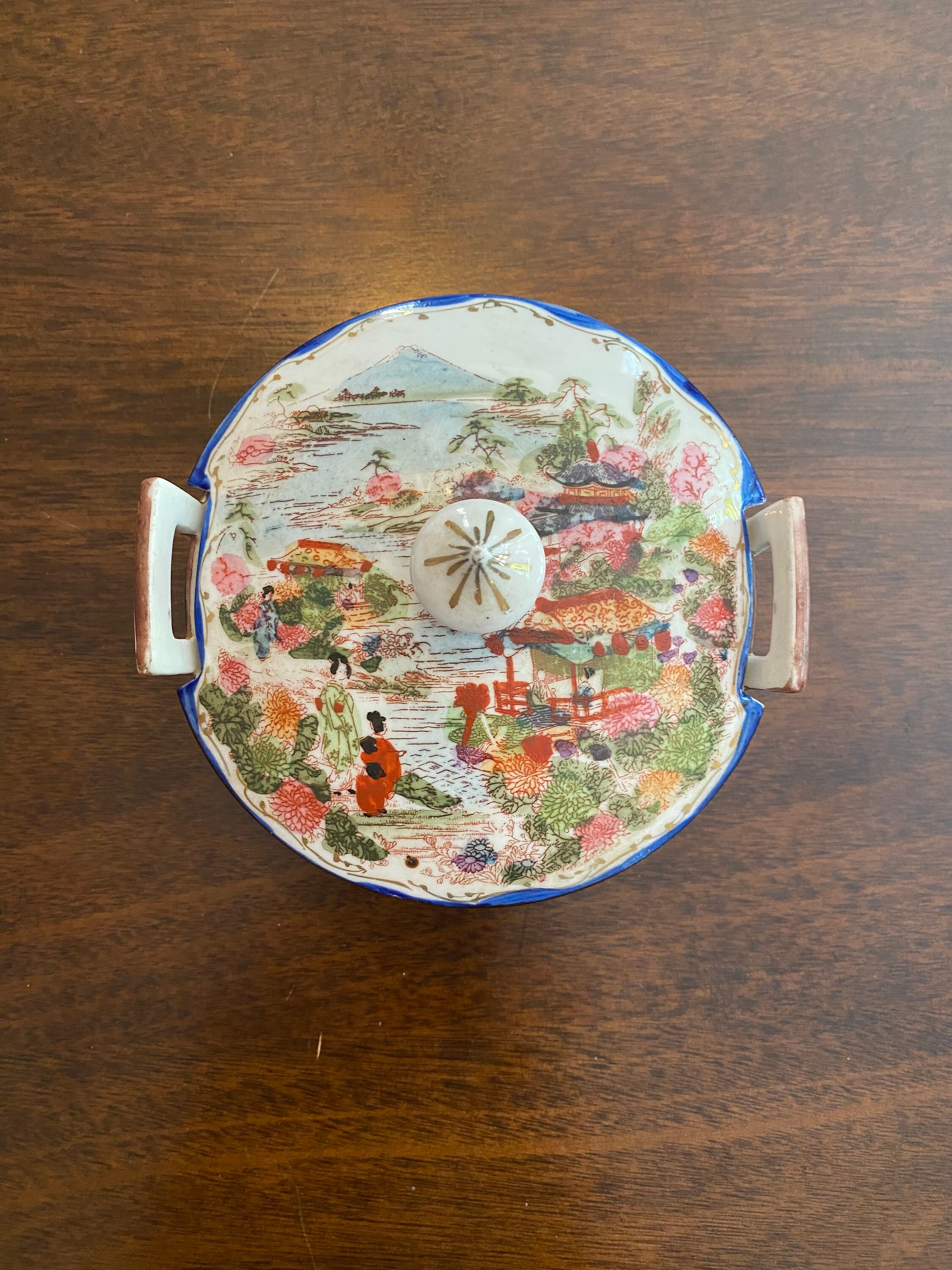 Antique Japanese Geisha Bone China Tea Set 1930s Etsy