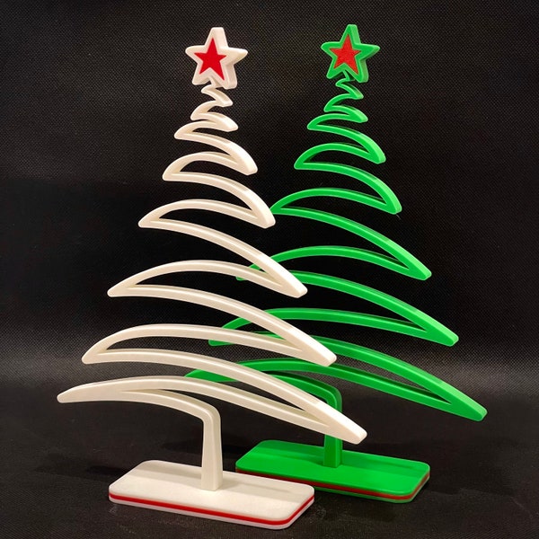 Minimalistischer Weihnachtsbaum - Baum Form - Dekoration - Schreibtisch Dekor, Weihnachtsgeschenk - Home Decor, Festlich - Weihnachtsgeschenk - Ornament
