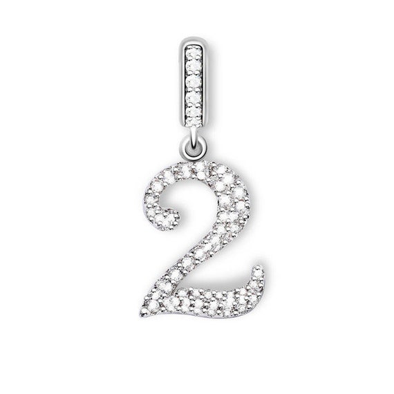 Pandora number 2 charm deals