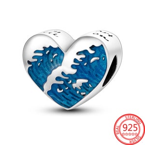 Pandora water charm Etsy Mexico