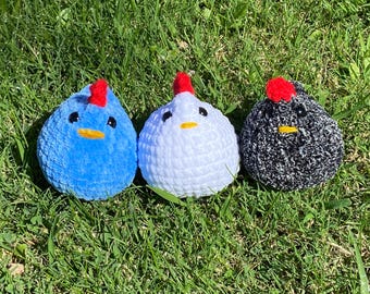 Virkad kycklingplysch: Stardew Valley-inspirerad amigurumi-leksak