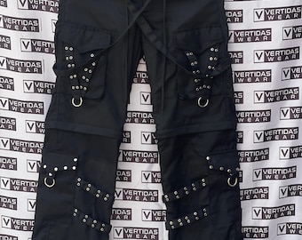 Vintage 1970s CHARLES DALY Camo Zipper Fly PANTS Size 33 X 27.5