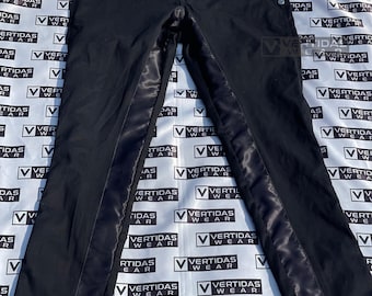 Size 31x33 Semantic Design Cargo Pants Black Bondage Pants