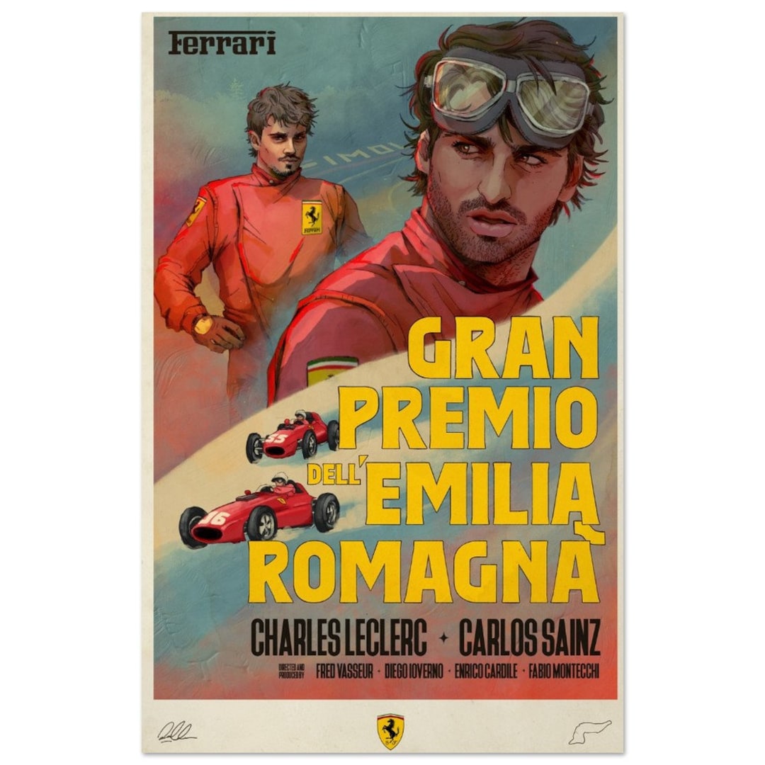  Imola GP 2024 Poster - Etsy Illustration 