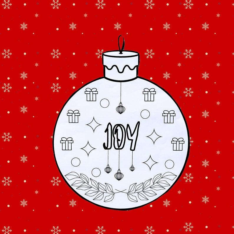 Advent Activity Coloring Printables Decorations for Kids and Adults ...