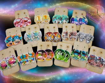 DnD Class RPG Themed Earrings!