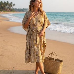 J Peterman Kaftan - Etsy