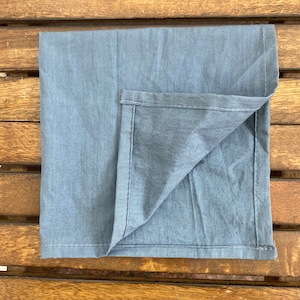 Confezione da 100 tovaglioli blu polvere Tovaglioli in cotone Boho Perfetti per decorazioni nuziali Tovaglioli da cucina e da pranzo