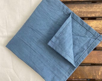 Dark Green Napkins,Cotton napkins, Kitchen Napkins, Green Washable Napkins Wedding Cotton Party Napkins Stonewashed Wedding Napkins