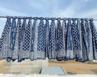 100% Cotton Women Indigo Blue stole Scarves Wholesale Loth Of Indigo Blue Scarf Mix And Match Assorted Scarves Indian Handmade sarong