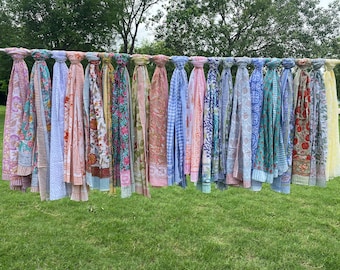 Pareo playero de algodón con estampado floral