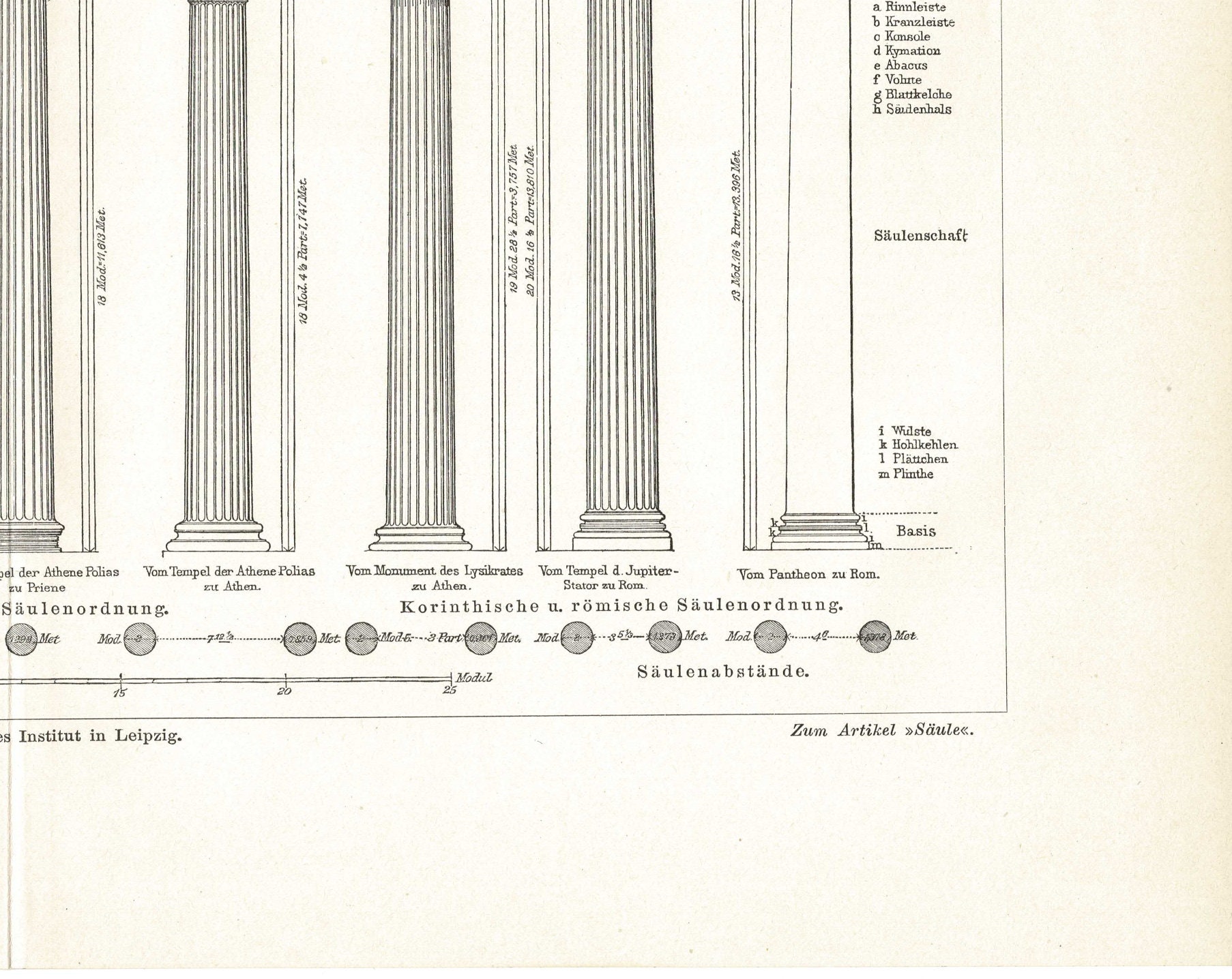original-1897-antique-lithography-print-ancient-columns-s-ulenordnungen
