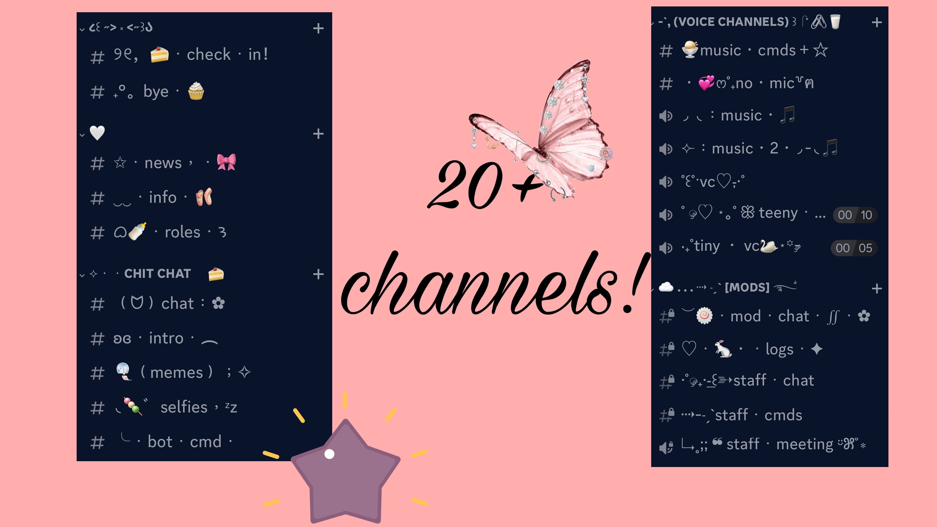 Kawaii Discord Server Template Etsy Kawaii Discord Server Template Etsy
