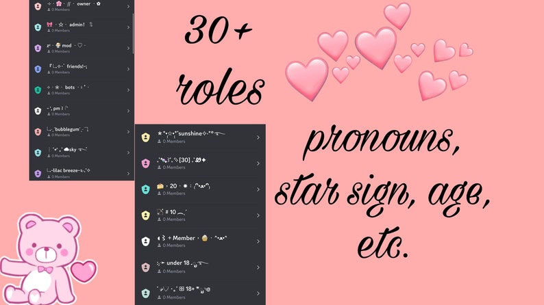 Kawaii Discord Server Template Etsy Kawaii Discord Server Template Etsy