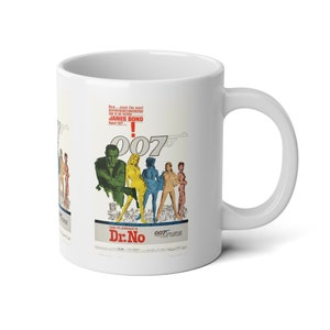 Dr. No (1962) Sean Connery James Bond 007 Jumbo Mug, 20oz
