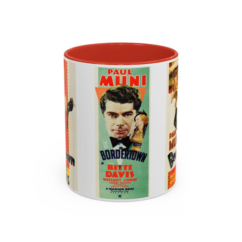 ClassicMovieMugs Bordertown Movie Poster Coffee Mug - Thumbnail 3