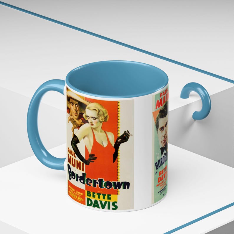 ClassicMovieMugs Bordertown Movie Poster Coffee Mug - Thumbnail 5
