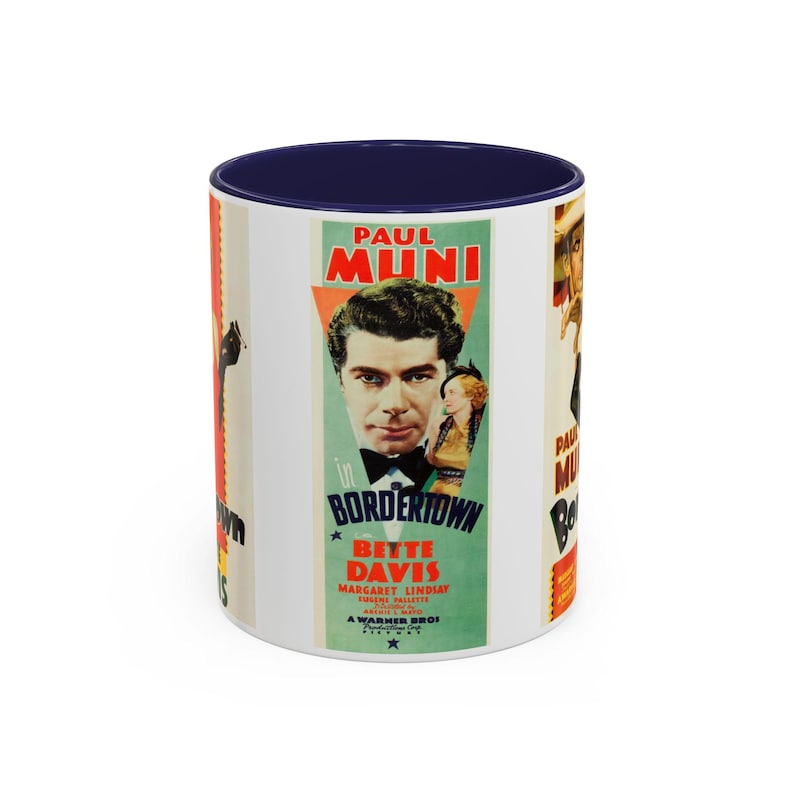 ClassicMovieMugs Bordertown Movie Poster Coffee Mug - Thumbnail 2
