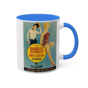Bus Stop (1956) Marilyn Monroe, Don Murray Colorful Mug, 11oz
