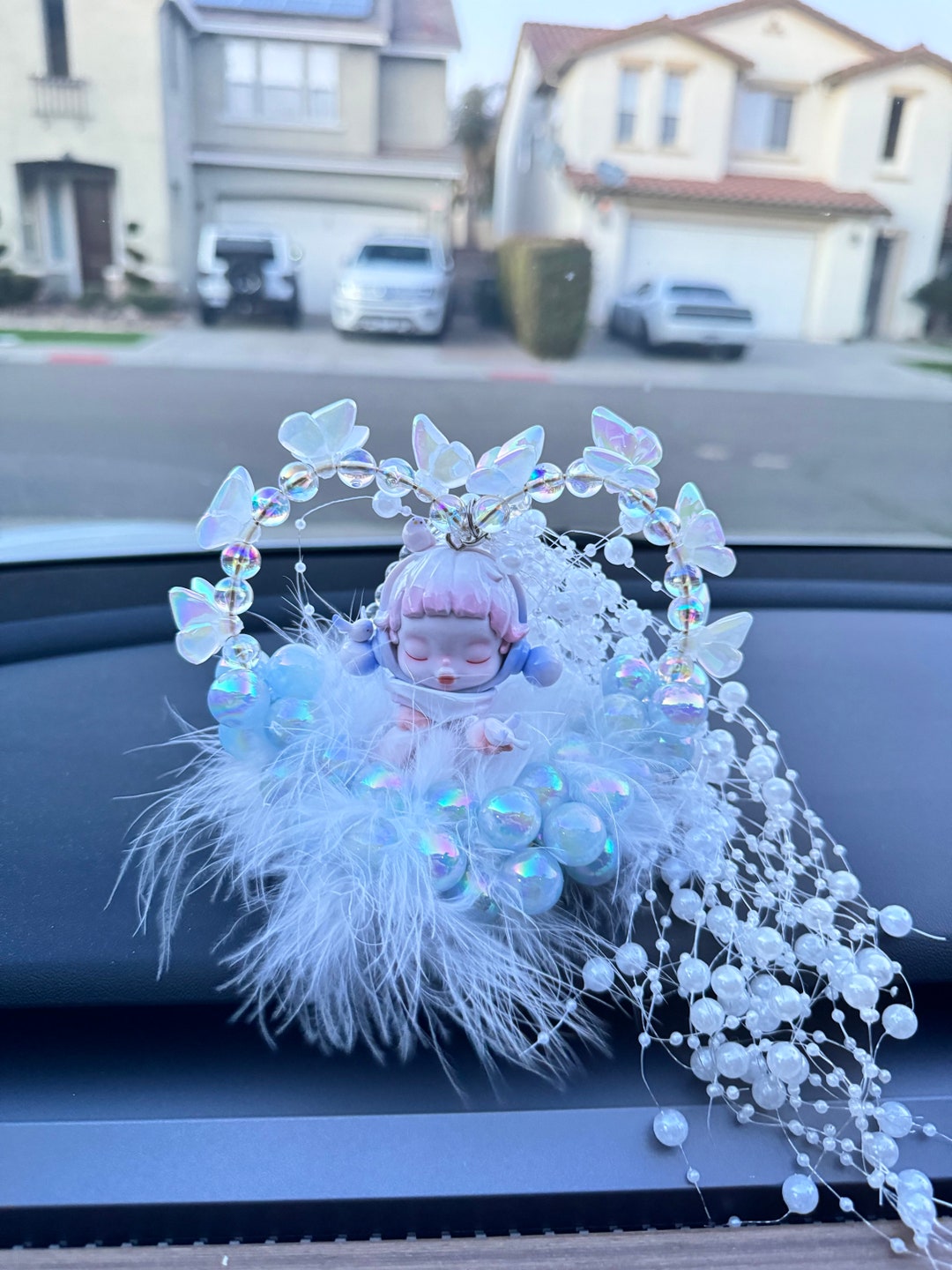 Pop Mart Car Hanging Accessories SP Temperature Series Handmade DIY