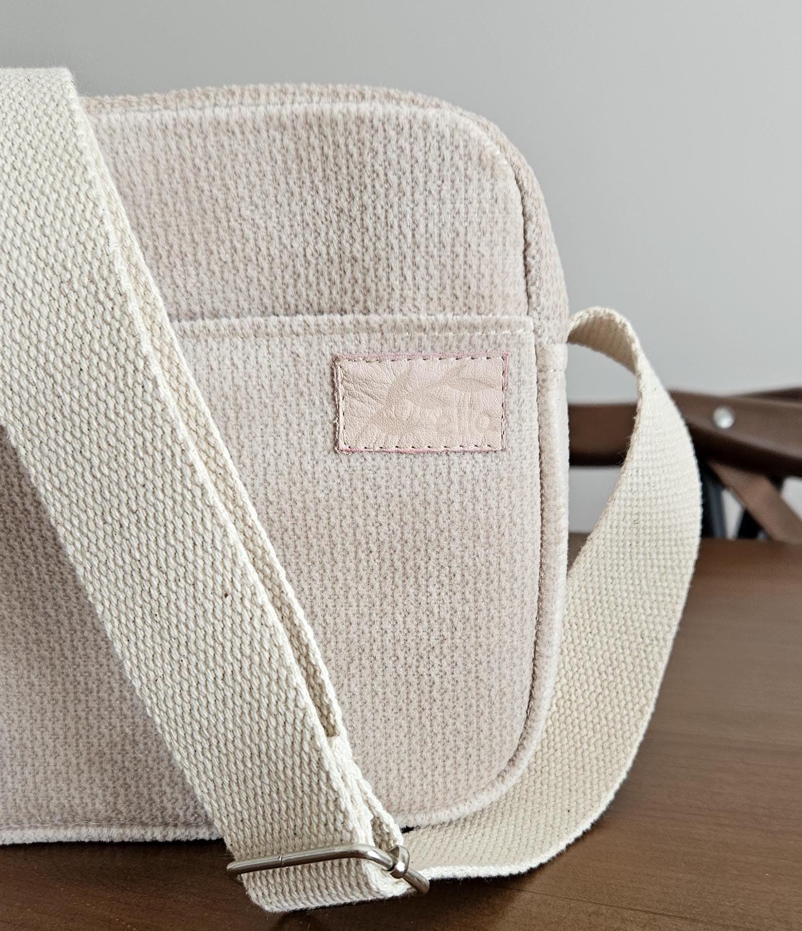 Brown,green,orange,cream Corduroy Crossbody Bag,corduroy Bag