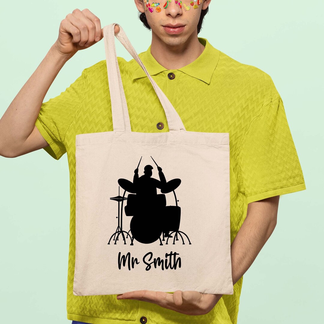 custom-drum-teacher-tote-bag-drum-set-personalized-tote-bag-custom