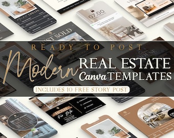 30 Real Estate Social Media Templates For Canva