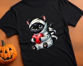 Cute Halloween Black Cat Clipart Bundle PNG for Kids Party Invitations Scrapbook and Digital Projects