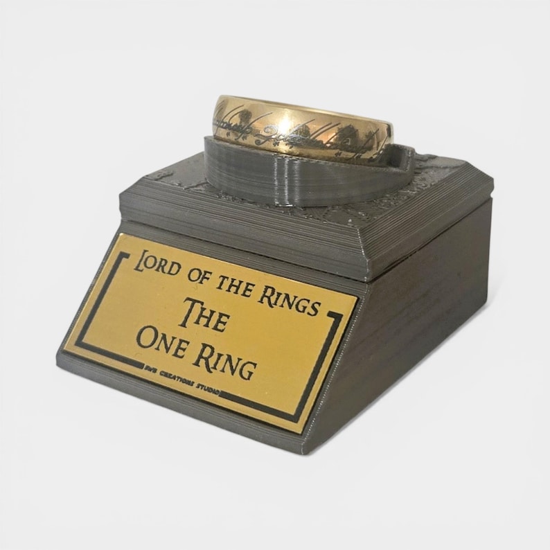 The One Ring With Optional Stand and Chain Ring and Stand