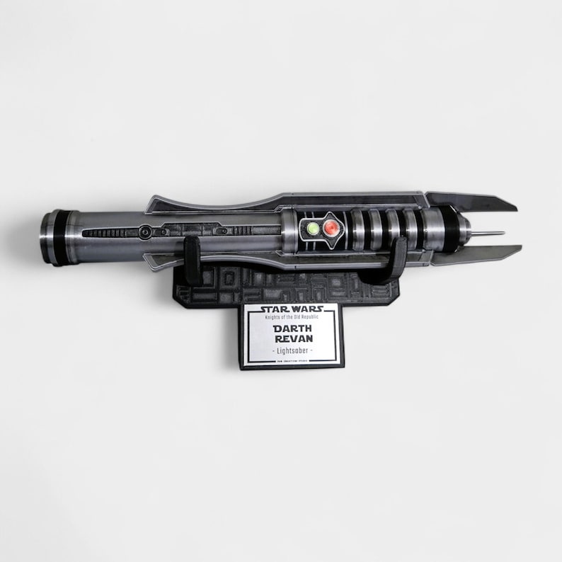 Darth Revan Lightsaber With Optional Vertical/Horizontal/Wall Stand image 6