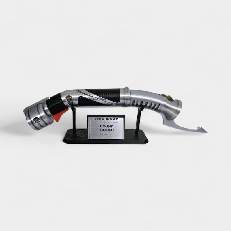 Count Dooku Lightsaber With Optional Vertical/Horizontal/Wall Stand image 3