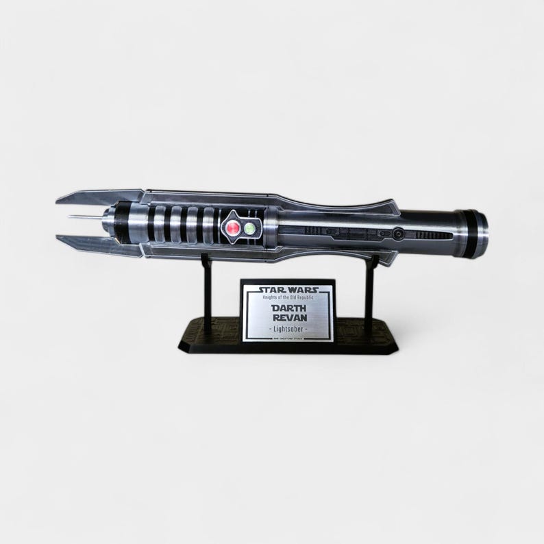Darth Revan Lightsaber With Optional Vertical/Horizontal/Wall Stand image 4