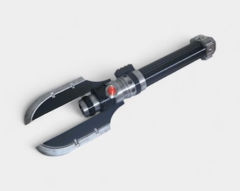 Darth Malgus Lightsaber (Also Damaged version!) With Optional Vertical/Horizontal/Wall Stand