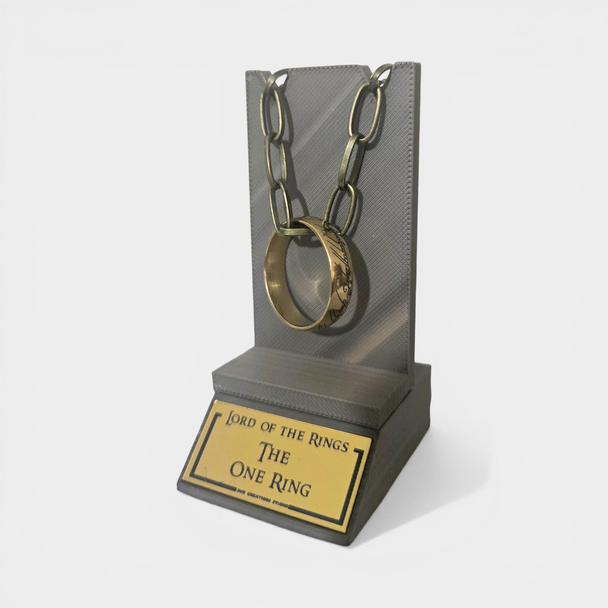 The One Ring With Optional Stand and Chain - Etsy