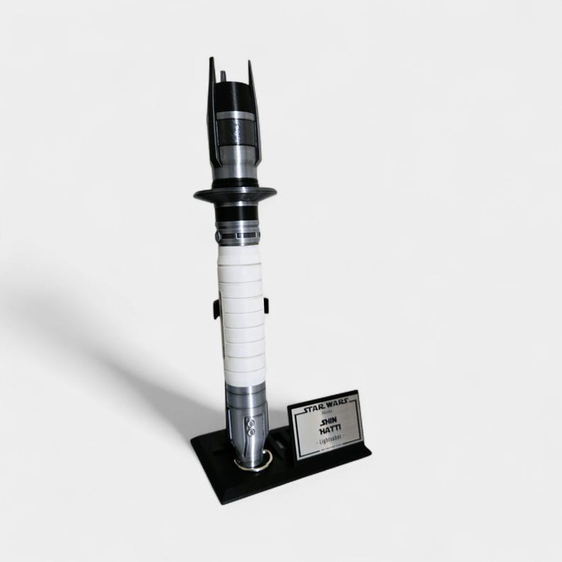 Shin Hati Lightsaber With Optional Vertical/Horizontal/Wall Stand image 4