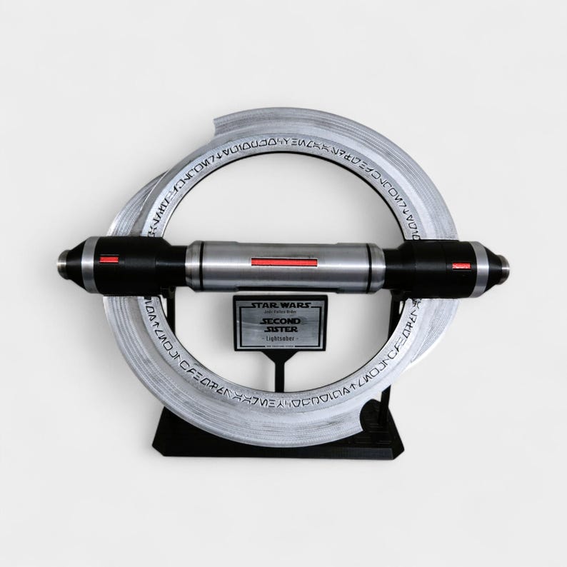 Second Sister Inquisitor Lightsaber (Trilla Suduri) With Optional Horizontal Stand (Moving Parts) image 5
