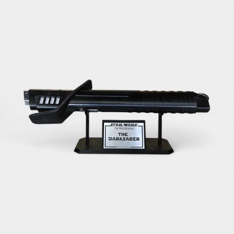 The Darksaber (The Mandalorian) With Optional Vertical/Horizontal/Wall Stand afbeelding 3