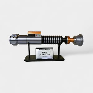 Luke Skywalker EP6 Lightsaber With Optional Vertical/Horizontal/Wall Stand image 4