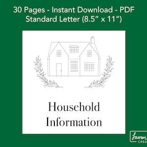 Household Information Kit