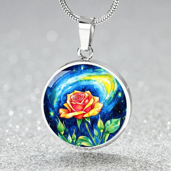 Rose Birthday Gift Jewellery For Girlfriend Best Wishes Rose Box With Necklace Eternal Roses Gift Box With