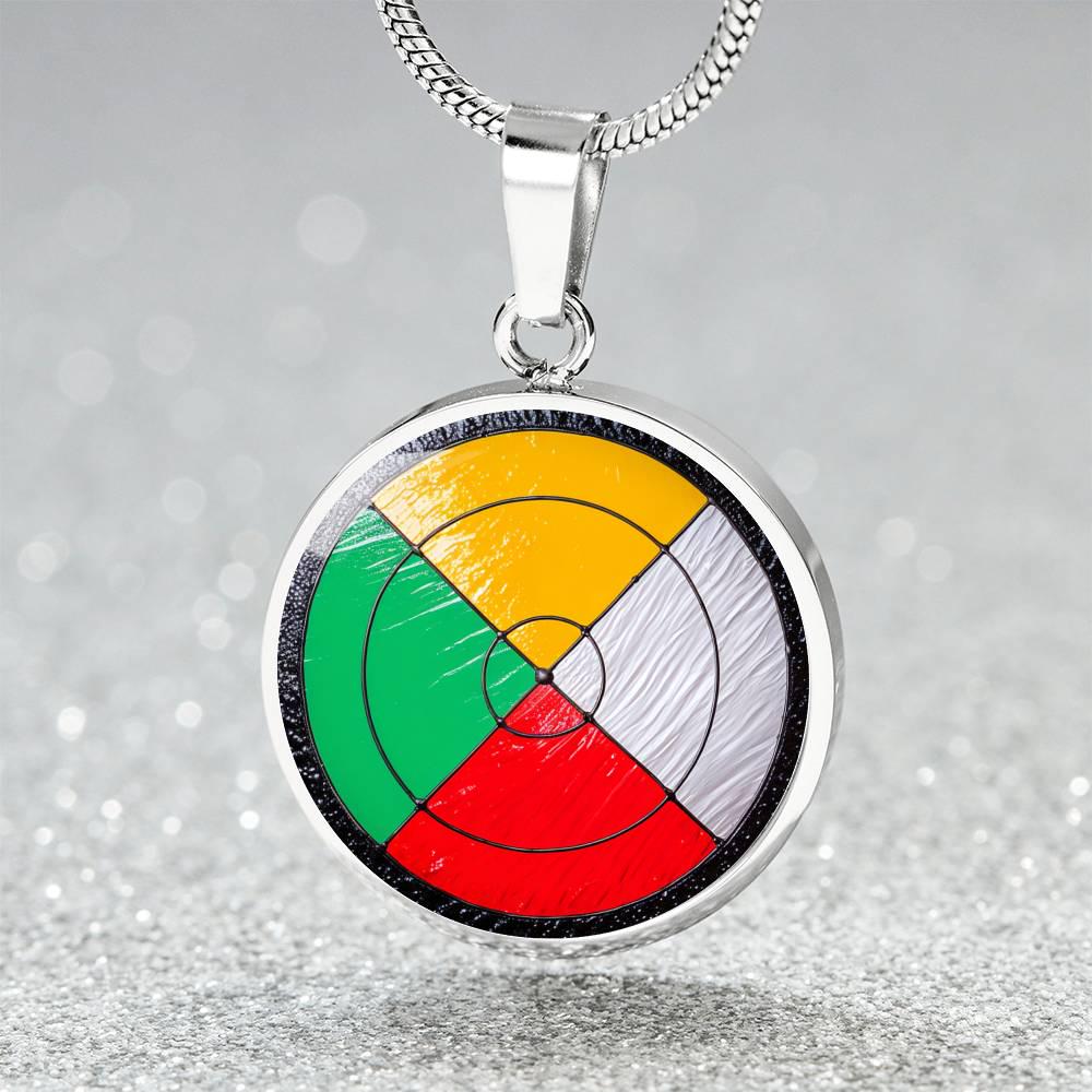 Medicine Wheel Necklace Men - Etsy