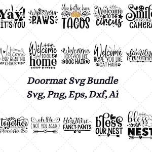 Doormat Svg Bundle, Doormat Svg, Doormat Stencils Svg, Funny Doormat Svg, Funny Svg Sayings, DIY Doormat, Doormat Sayings, Home décor svg