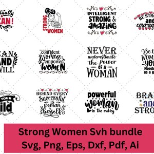 Girl power svg bundle, inspirational svg, motivational svg, women empowerment, Women Up SVG Cut Files, Feminism SVG, instant download