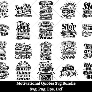Motivational Quotes Svg Bundle, Affirmations Quotes Svg Bundle, Inspirational Svg, Motivational Svg, Self Love Svg Bundle, Mental Health Svg