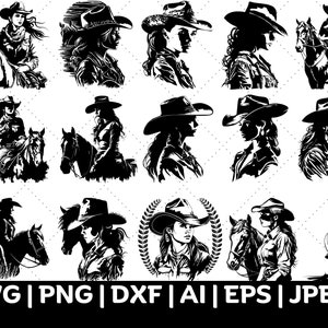 Cowgirl Svg Bundle, cowgirl shirt, coastal cowgirl, Cowgirl PNG, Rodeo Horse Svg, Western svg, Country Girl svg,Cowgirl Hat svg, Cowgirl Svg