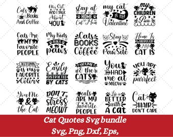 猫の名言 SVG バンドル、猫ママ SVG、面白い猫の名言、ママライフ PNG、ペット SVG、猫好き SVG、子猫 SVG、猫 SVG バンドル、SVG カット ファイル
